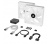 CORSAIR iCue Link QX140 RGB PWM Starter Kit White