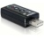 Delock USB Hangkártya 7.1 Fekete