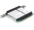 Delock PCIe x16 emelőkártya rugalmas kábellel bal
