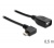 Delock USB micro-B apa > USB 2.0-A anya kábel, OTG
