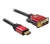 Delock HDMI – DVI átalakító kábel, 1.8m, apa/apa