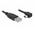 Delock USB 2.0-A apa - USB mini-B 5 tűs hajlított 