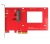 Delock PCI-e x4 Kártya-> 1xbelső U.2 NVMe foglalat