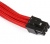 Phanteks 6 tűs PCIe hosszabbító piros