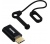 Hama USB 2.0 Type-C / Micro-B apa / anya