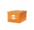 Leitz Irattároló doboz, A4, lakkfényű, Narancs