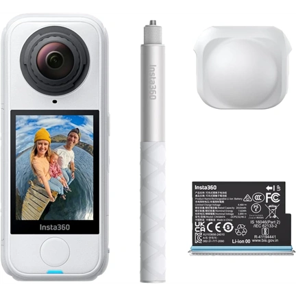 insta360 X4 Air Starter Bundle akciókamera - sarkvidéki fehér